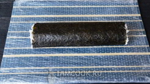 запеченные роллы с курицей