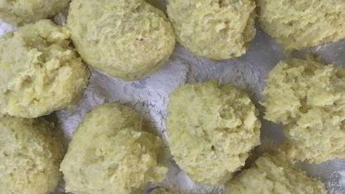 картофельные рулетики с мясом