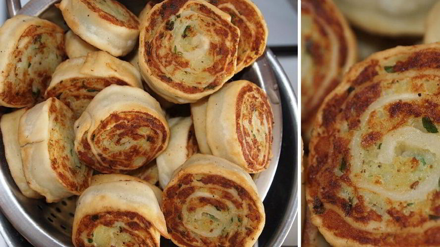 Рецепт картофельные рулетики