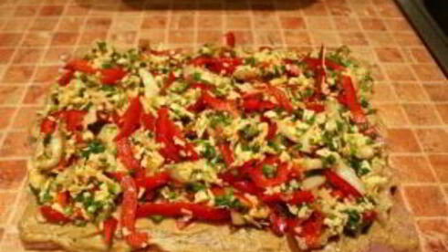 мясной рулет в духовке