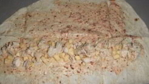 мясной рулет в лаваше в мультиварке