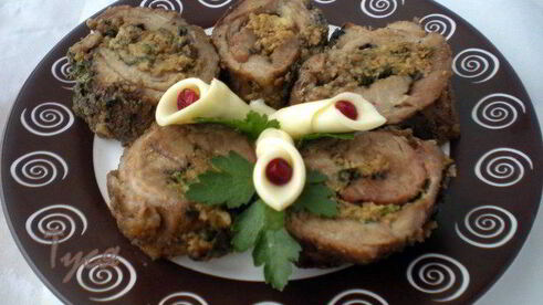 мясной рулет