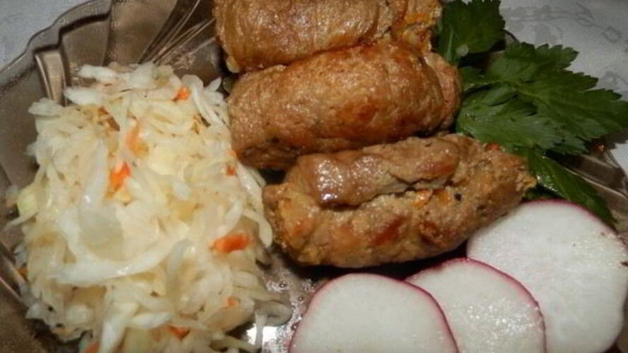 Рецепт мясные рулетики