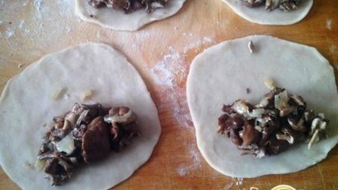 постные рулетики с грибами