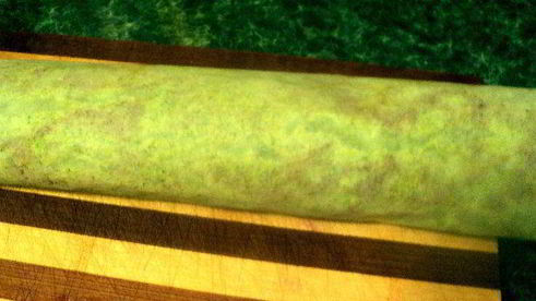 рулет из брокколи с семгой