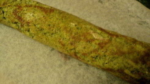 рулет из брокколи с семгой