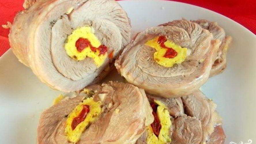 Рецепт рулет из голени индейки без кости