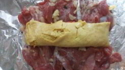 рулет из голени индейки без кости