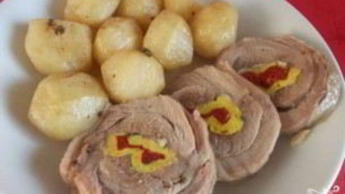 рулет из голени индейки без кости