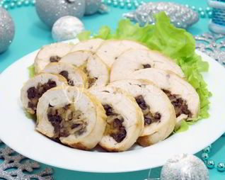 Рулет из куриной грудки