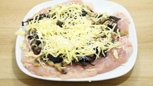 рулет из куриной грудки