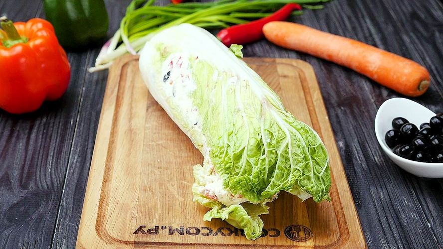 Рецепт рулет из пекинской капусты