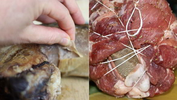 Рецепт Рулет из свинины