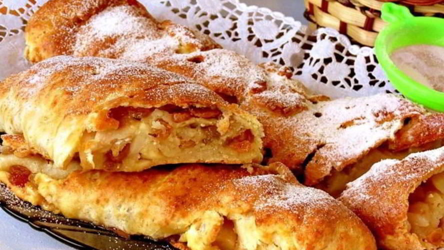 Рецепт рулет из творожного теста