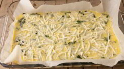 рулет из яйца с сыром