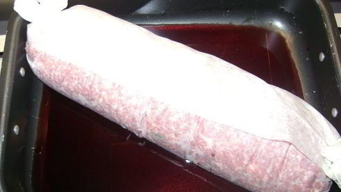 рулет мясной