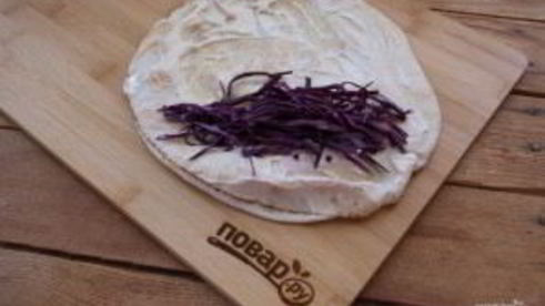 рулет радуга с овощами