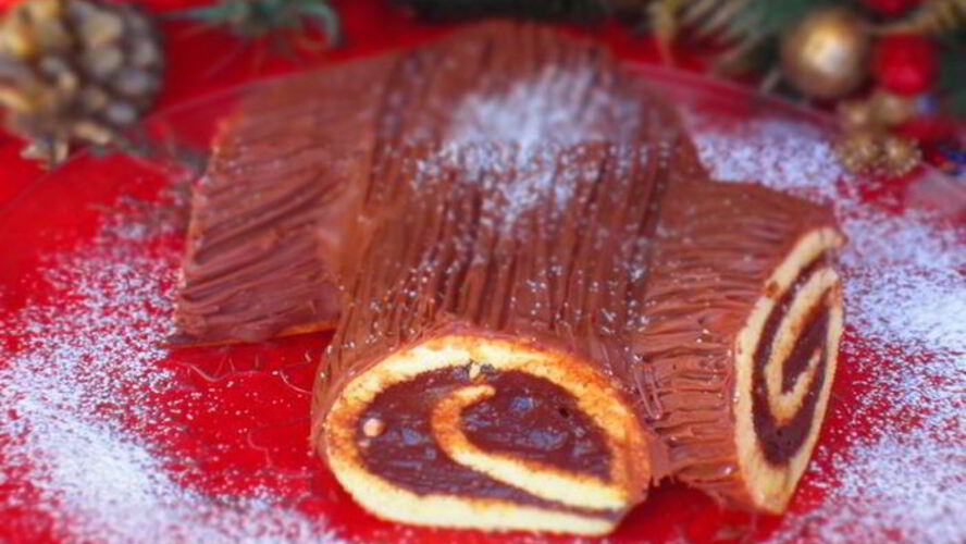 Рецепт рулет рождественское полено