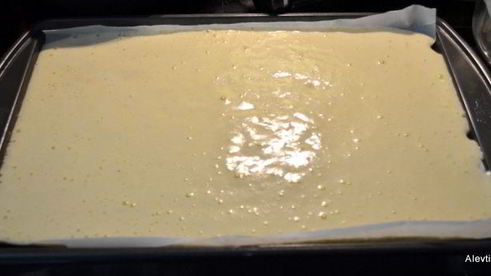 рулет с лимонным курдом