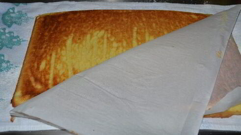 рулет с лимонным курдом