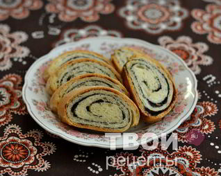 Рулет с маком