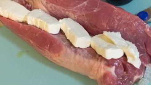 рулет с плавленым сыром