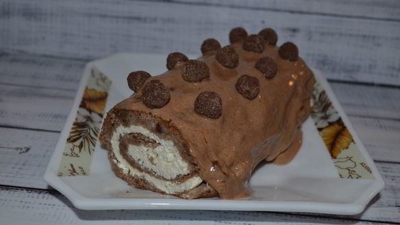 Рецепт Рулет с творогом