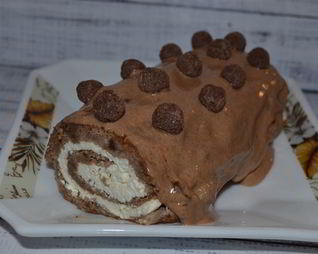 Рулет с творогом