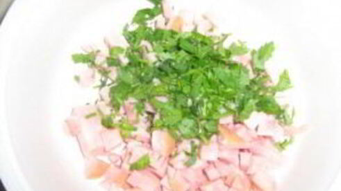 рулет с ветчиной