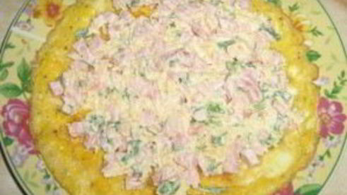 рулет с ветчиной