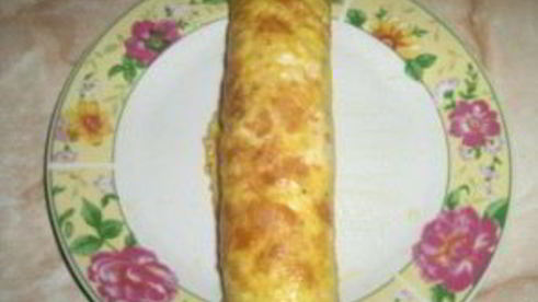 рулет с ветчиной