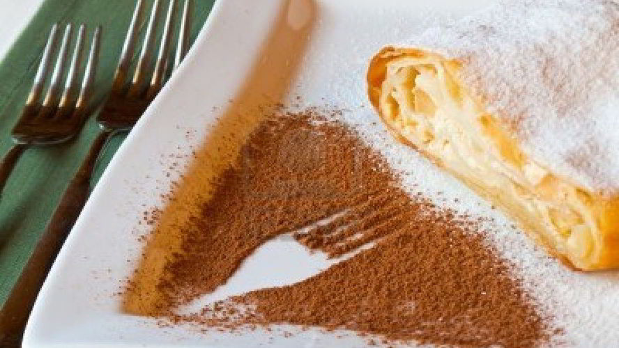 Рецепт рулет с яблоками