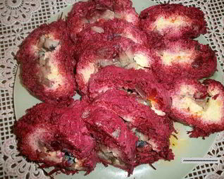 Рулет Селедочка в шубке