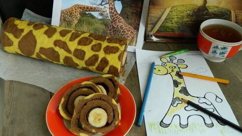 рулет жираф