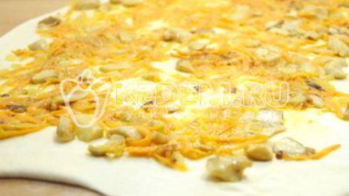 рулетики с грибами постные