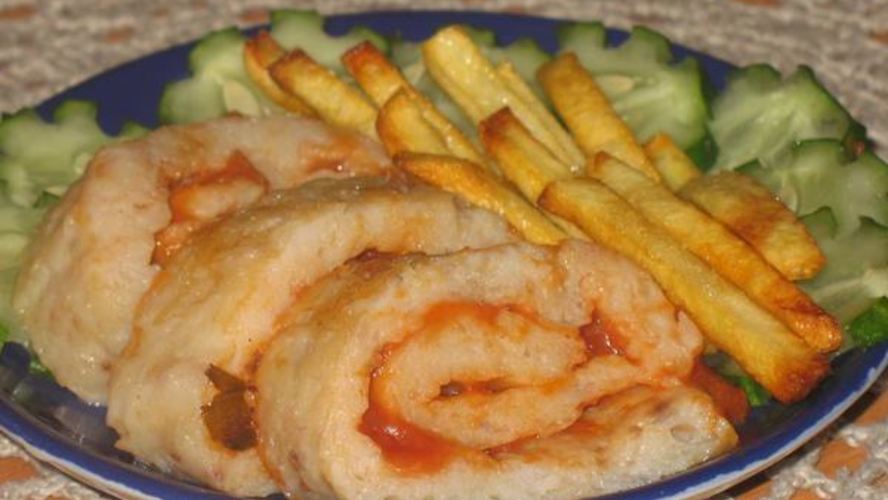 Рецепт рыбный рулет в пароварке