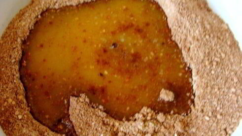 шоколадно-кокосовый рулет без выпечки