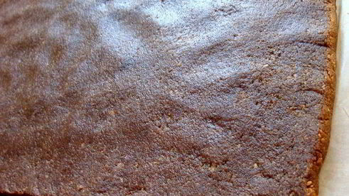 шоколадно-кокосовый рулет без выпечки