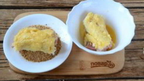 сытные рулетики из хлеба