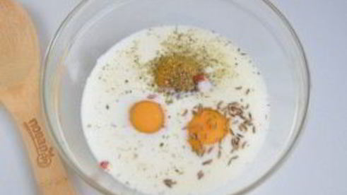 яичный рулет с печенкой