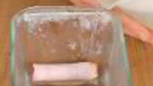 заливные рулетики из ветчины