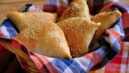 самса с курицей