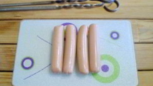 сосиски на мангале