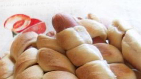 сосиски в слоеном бездрожжевом тесте в духовке