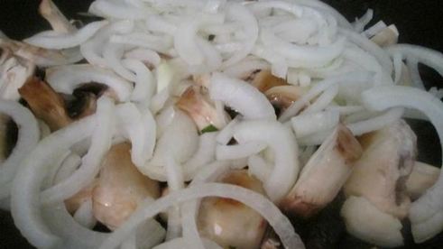 соте из баклажан с грибами