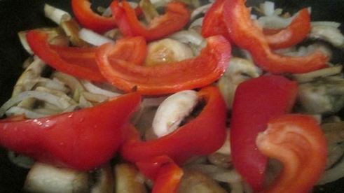 соте из баклажан с грибами