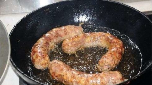 свино-говяжья домашняя колбаса