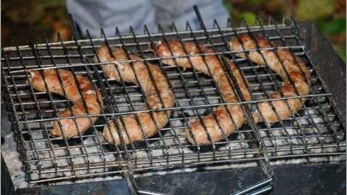 свино-говяжья домашняя колбаса