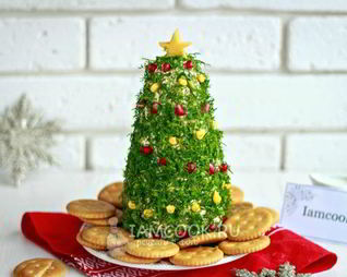 Сырная закуска Елочка