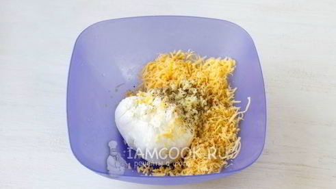 сырная закуска елочка